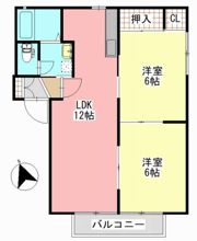 ディアスKの間取り画像