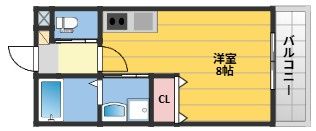 Aimer針摺南の間取り画像