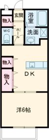 ウェルヴィラ A棟の間取り画像