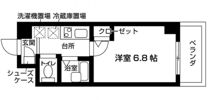 レジディア中野富士見台の間取り画像