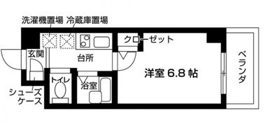 レジディア中野富士見台の間取り画像