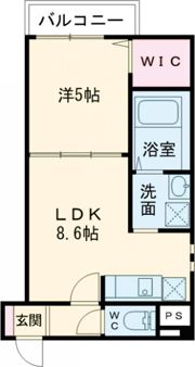 フジパレス俊徳道駅西の間取り画像