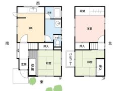 スカンジナビアンハウスの間取り画像