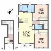 シャーメゾン本陣前の間取り画像
