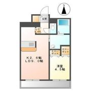 フェバリット ラ セストの間取り画像