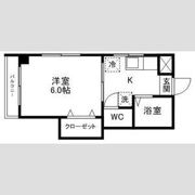 ピースフル一番町駅南(家具家電付)の間取り画像