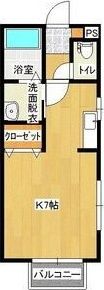 メゾン・ソレイユⅡの間取り画像