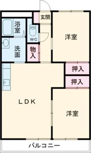 グリーンハイツ水戸の間取り画像