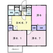 アバカス諸川の間取り画像