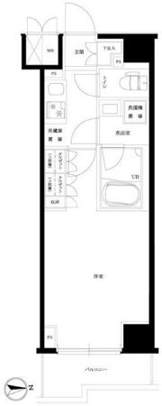 ルーブル川崎神明町の間取り画像