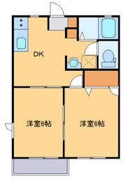 レジデンスみなみGの間取り画像