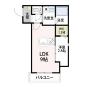 エブリン溝ノ口の間取り画像