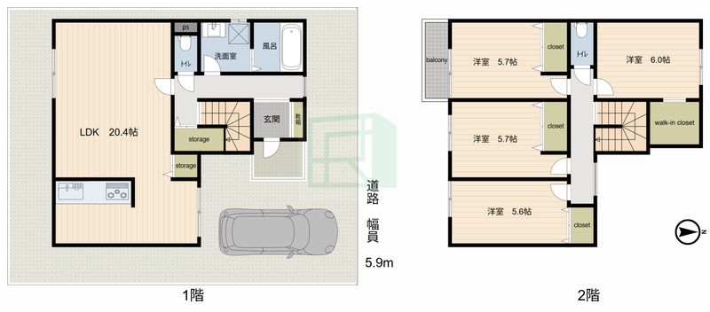 間取図