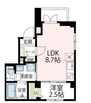 不二セーヌの間取り画像