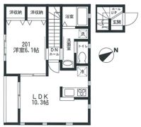 ラシーネはけの森の間取り画像