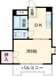 第3ハニービルの間取り画像