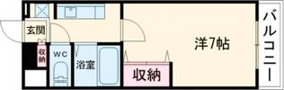 ジュネス伊伝居Ⅱの間取り画像