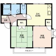 ワイド稲葉 Nの間取り画像