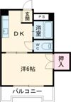 第3ハニービルの間取り画像