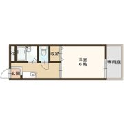 エクセレンス今宿の間取り画像