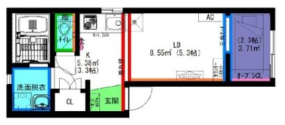 AIOI Link(アイオイリンク)の間取り画像