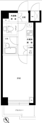ルーブル鵜の木参番館の間取り画像