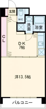 プレシャスアパートメントの間取り画像