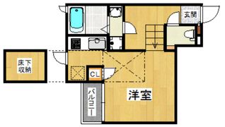 CB福津リンドの間取り画像