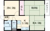 コーポサニーの間取り画像