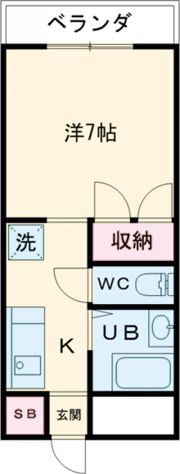 ウインライフあやめ池の間取り画像