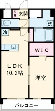 ハイマート龍田の間取り画像