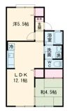 MISTRAL神戸西の間取り画像