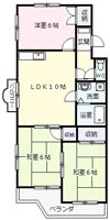 ファミールTOSHIの間取り画像