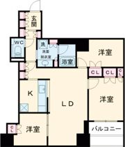 アイコニックタワー 新潟ステーションの間取り画像