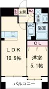 LIBTH新町の間取り画像