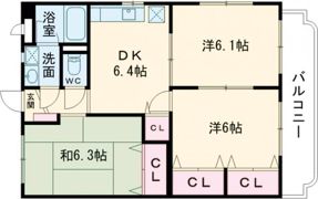 西村マンションIIの間取り画像