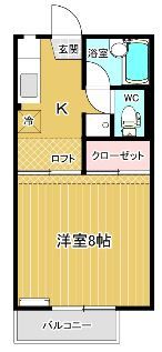 コート・ダジュールAの間取り画像