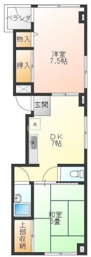 アーバン寺町の間取り画像