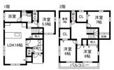 井上貸家の間取り画像