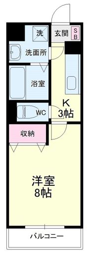 ラルジュの間取り画像