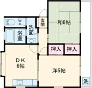 サンフラッツ2 Bの間取り画像