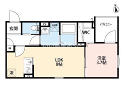 カンパネラ流山の間取り画像