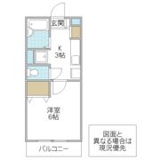ビバリーヒルズ真鍋の間取り画像