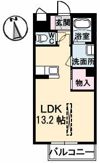 アンシャンテ厚生の間取り画像