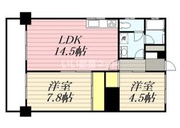 セレス駅南の間取り画像