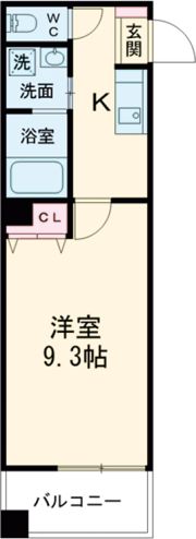 レクラン七道の間取り画像