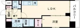 VITA荒本の間取り画像