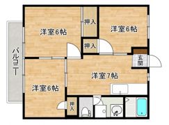 ニューシティ久保田の間取り画像