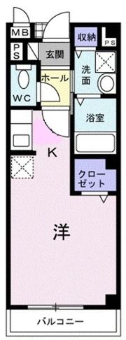 シャロ－ゼIの間取り画像