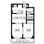 H・I ビルの間取り画像